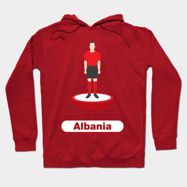 Albania Football Hoodie by StarIconsFooty